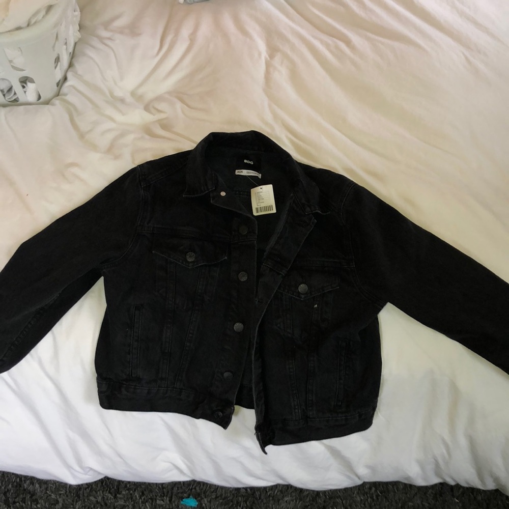 urban outfitters BDG black denim jacket